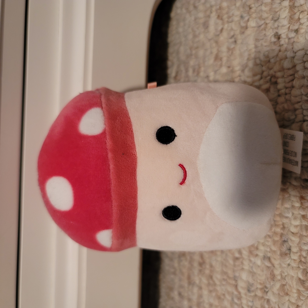 Cute Mushroom Squishmallow Plush Toy